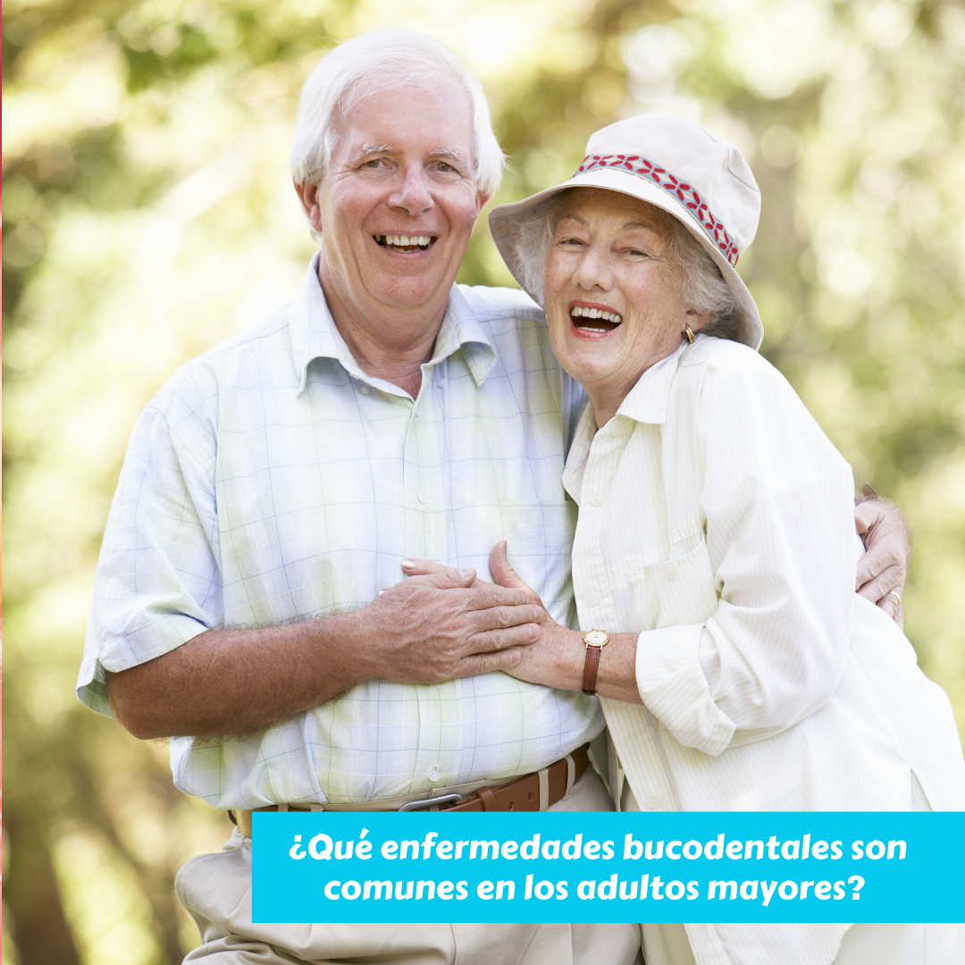 ¿Qué enfermedades bucodentales son comunes en los adultos mayores?